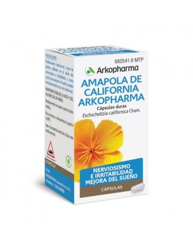 Amapola De California Arkopharma 300 Mg 84 Capsulas