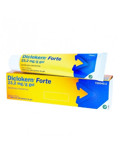 Diclokern Forte 23,2 Mg/G Gel Cutaneo 1 Tubo 100 G