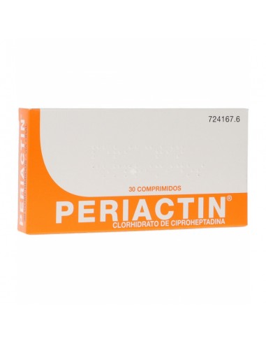 Periactin 4 Mg 30 Comprimidos