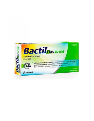Bactil Flas 10 Mg 10 Liofilizados Orales Bactil Flas 10 Mg 10 Liofilizados Orales