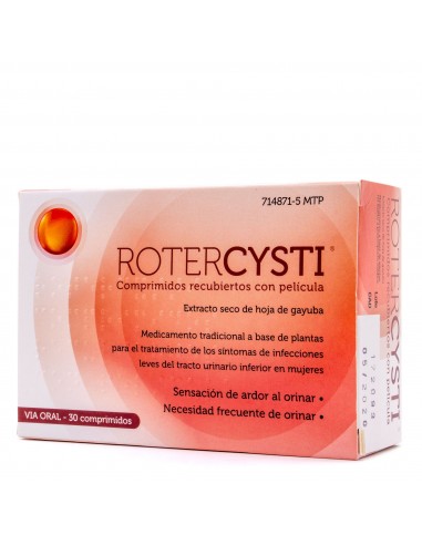 Rotercysti 30 Comprimidos Recubiertos