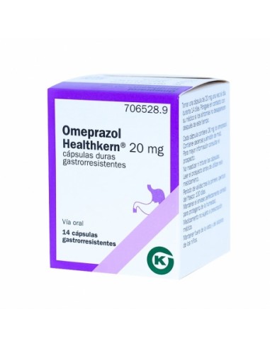 Omeprazol Healthkern 20 Mg 14 Capsulas Gastrorresistentes