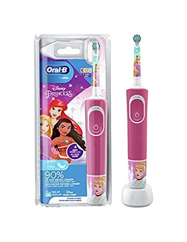 Cepillo Dental Electrico Recargable Infantil Oral-B Kids Princess