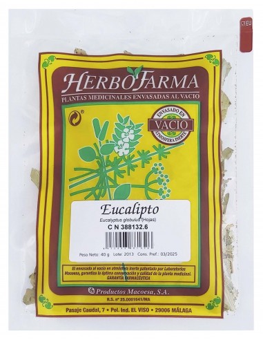 Eucalipto Herbofarma 1 Envase 40 G