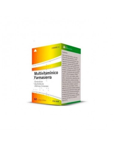 Multivitaminico Farmasierra 60 Comprimidos