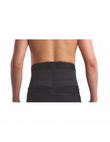 Faja Lumbosacra Semirrigida Primspine Laboral Ref. Prs625Nl 1 Unidad Talla L Color Negro