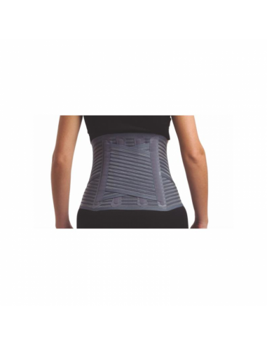 Faja Lumbosacra Semirrigida Cruce Lumbar Primspine Care Ref. Prs610Gxl 1 Unidad Talla Xl Color Gris