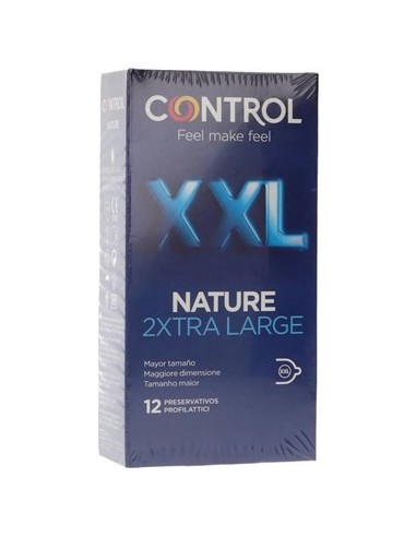 Control Nature 2Xtra Large Preservativos 12 Unidades