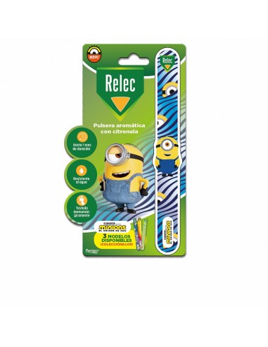 Relec Pulsera Aromatica 1 Unidad Minion Azul