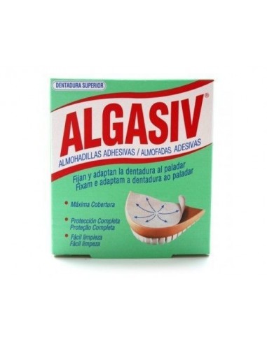 Algasiv Almohadillas Adhesivas Protesis 30 Unidades Superiores