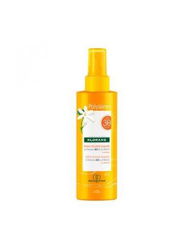 Klorane Polysianes Aceite Seco Solar Spf 30 Cuerpo Y Cabello 1 Envase 200 Ml