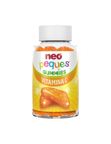 NEO PEQUES GUMMIES VITAMINA C 30 CARAMELOS MASTICABLES SABOR NARANJA