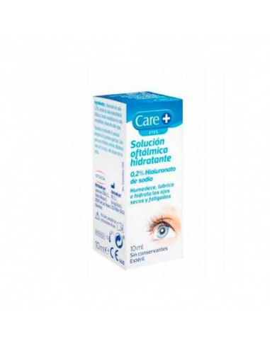 CARE+ SOLUCION OFTALMICA HIDRATANTE 0,2% 1 ENVASE 10 ML