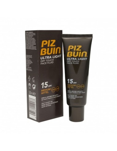 Piz Buin Fps 15 Ultra Light Dry Touch Proteccion Solar Cuerpo Media Fluido 1 Envase 150 Ml