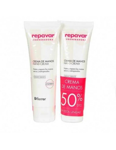 Repavar Crema Manos Duplo 2º Al 50%