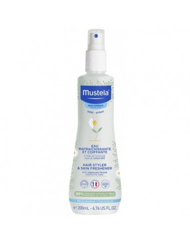 Agua Para Peinar Refrescante Mustela 1 Envase 200 Ml