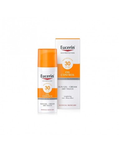 EUCERIN SUN PROTECTION 30 GEL CREME ROSTRO 1 ENVASE 50 ML