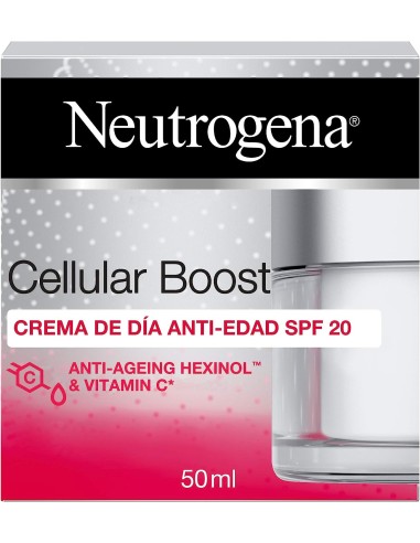 Neutrogena Cellular Boost Crema De Dia Anti-Edad Spf 20 1 Envase 50 Ml