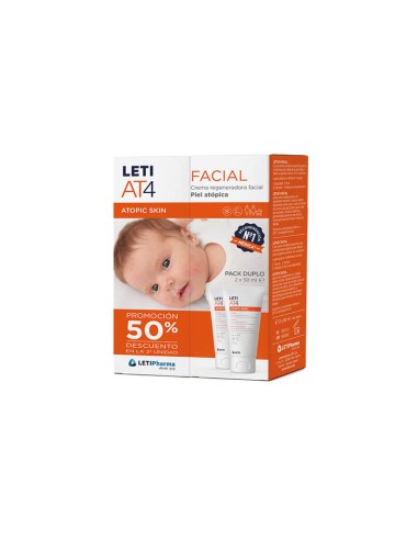 Pack Leti At4 Facial 50%Dto 2º Un.