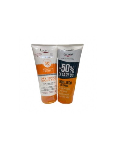 Eucerin Sensitive Protect 50+ Dry Touch 50% 2º Unidad