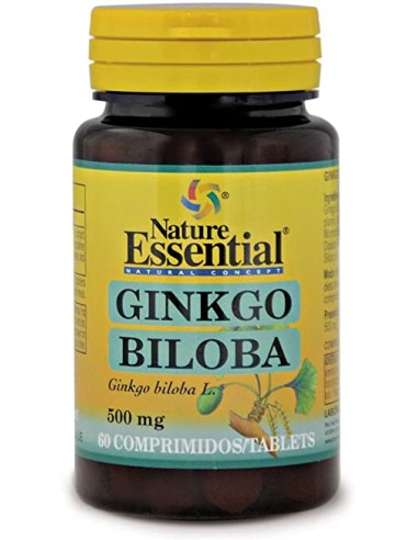 Ginkgo Biloba 5Oomg 60Comp.