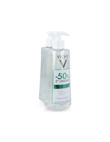 Vichy Duplo Solucion Micelar Piel Normal-Mixta 400 Ml