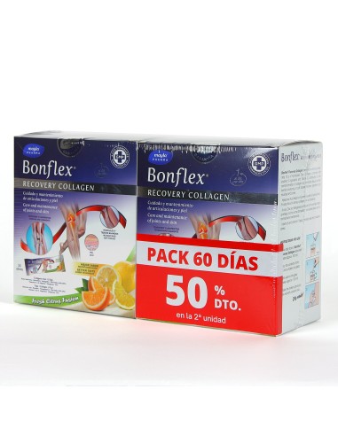 Bonflex Recuperacion Sobres Naranja Pack 2º Unidad 50%