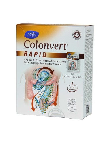 Colonvert Rapid 20 Sobres Mayla (Formula Mejorada)