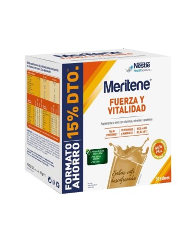 Pack Meritene Cafe 30 Sobres 15% Descuento