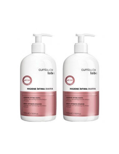 PACK CUMLAUDE HIGIENE INTIMA DIARIA 500ML 2U 40%