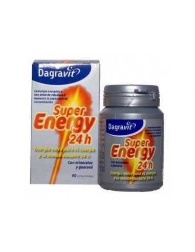 Dagravit Super Energy 24 H 40 Comprimidos