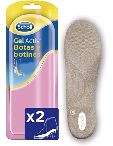 Plantillas Scholl Gel Activ  Botas Y Botines 1 Par