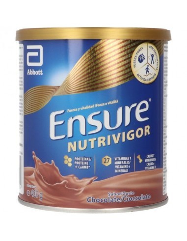 Ensure Nutrivigor 1 Lata 400 G Sabor Chocolate