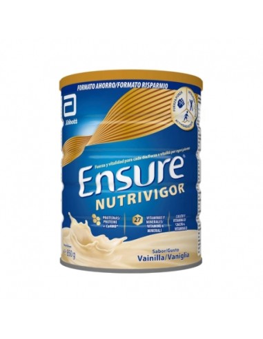 ENSURE NUTRIVIGOR 1 LATA 850 G SABOR VAINILLA