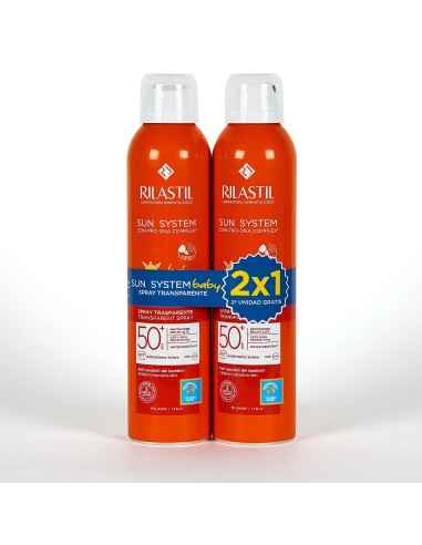 PACK RILASTIL DUPLO SPF+50 BABY SPRAY