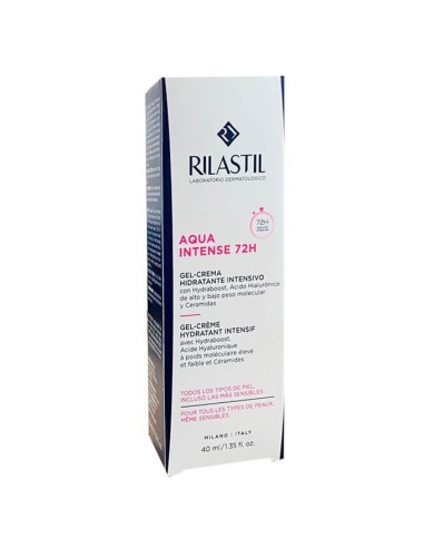 RILASTIL AQUA INTENSE 72 H GEL CREMA 1 ENVASE 40 ml