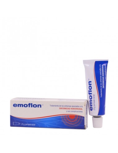 EMOFLON POMADA RECTAL 1 TUBO 25 g EMOFLON POMADA RECTAL 1 TUBO 25 g
