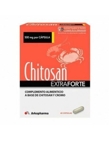 Chitosan Extra Forte Med Arkodiet 500 Mg 60 Capsulas