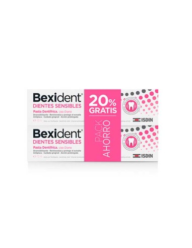 Pack Bexident Pasta Dientes Sensibles 75Ml + 75Ml