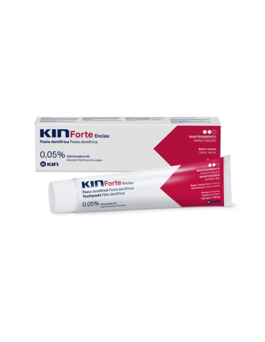 Kin Forte Encias Pasta Dentifrica 1 Tubo 125 Ml