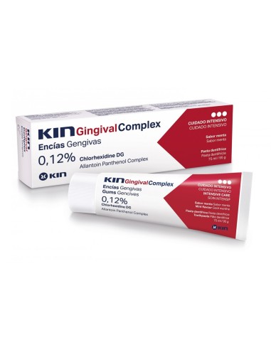 KIN GINGIVAL PASTA DENTIFRICA 1 TUBO 75 ml SABOR MENTA