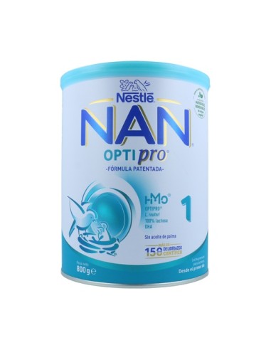 NAN OPTIPRO 1 LECHE LACTANTES 1 ENVASE 800 G