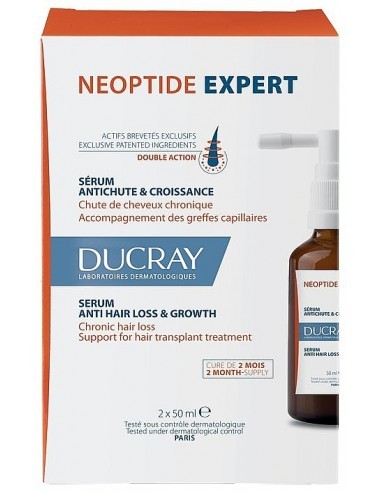 NEOPTIDE EXPERT SERUM ANTICAIDA & CRECIMIENTO DUCRAY 2 ENVASES 50 ML