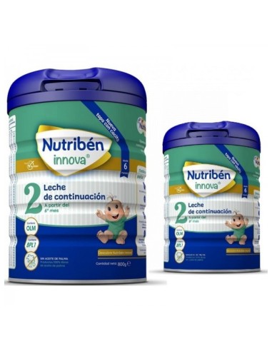 Nutriben Innova 2 2 Envases 800 G + 400 G Pack Descuento