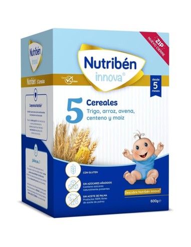 Nutriben 5 Cereales 1 Envase 600 G