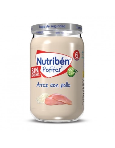 Nutriben Pollo Con Arroz 1 Potito 235 G