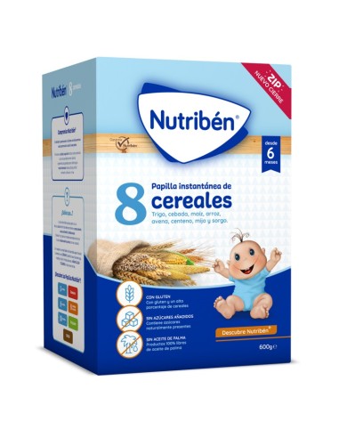 Nutriben 8 Cereales 1 Envase 600 G