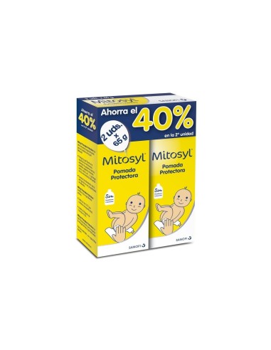 Mitosyl Pomada Protectora 2 Tubos 65 G