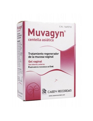 Muvagyn Centella Asiatica Monodosis 5 Ml 8 Aplicaciones