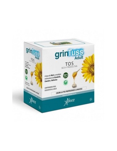 GRINTUSS ADULT CON POLIRESIN 20 COMPRIMIDOS